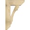 Ekena Millwork Olympic Slat Rough Sawn Bracket w/ Offset Brace, Douglas Fir, 8"W x 22"D x 34"H BKT0806X22X34OLY06RDF - alternate 3